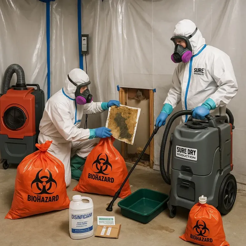Contaminated Water Handling Protocols process in Creve Coeur, MO
