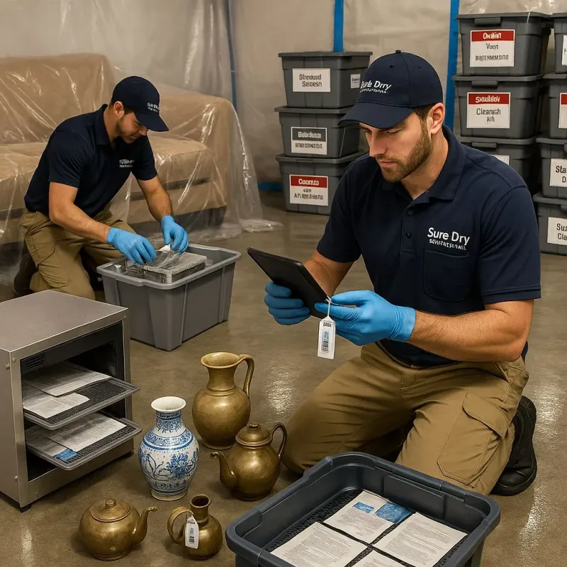 Content Protection and Restoration process in Creve Coeur, MO